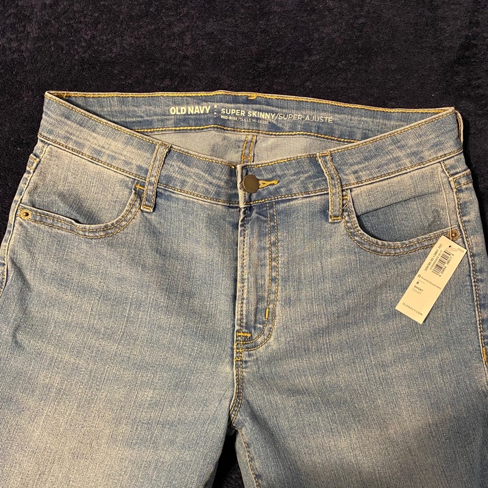 Old navy super skinny jeans SHORT